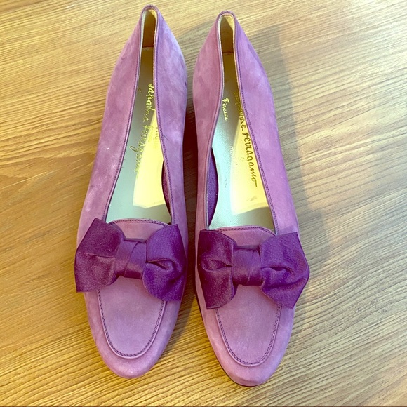 Salvatore Ferragamo Shoes - Salvatore Ferragamo suede flats